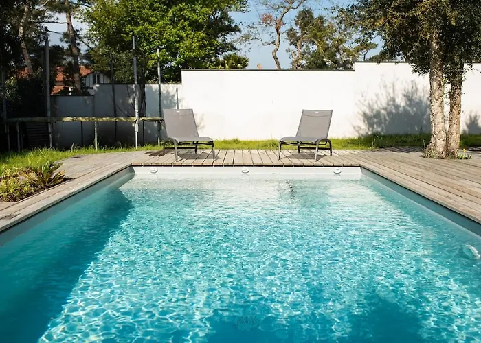 With Pool, Labenne, Ocean